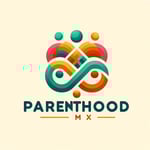 DALL·E 2024-02-28 21.38.03 - Redesign the logo for ParentHood MX to emphasize human connection and support, moving away from any religious connotations. Incorporate stylized figur